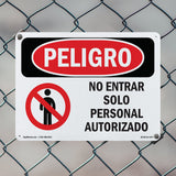 Do Not Enter Authorized Personnel Only
