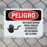 Do Not Operate Within 10 Ft. Of Power Lines