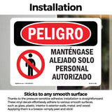 Keep Out Authorized Personnel Only