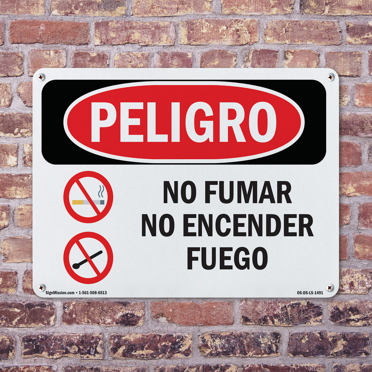 No Smoking No Open Flames