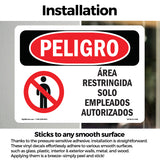Restricted Area Authorized Employees Only