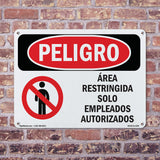 Restricted Area Authorized Employees Only