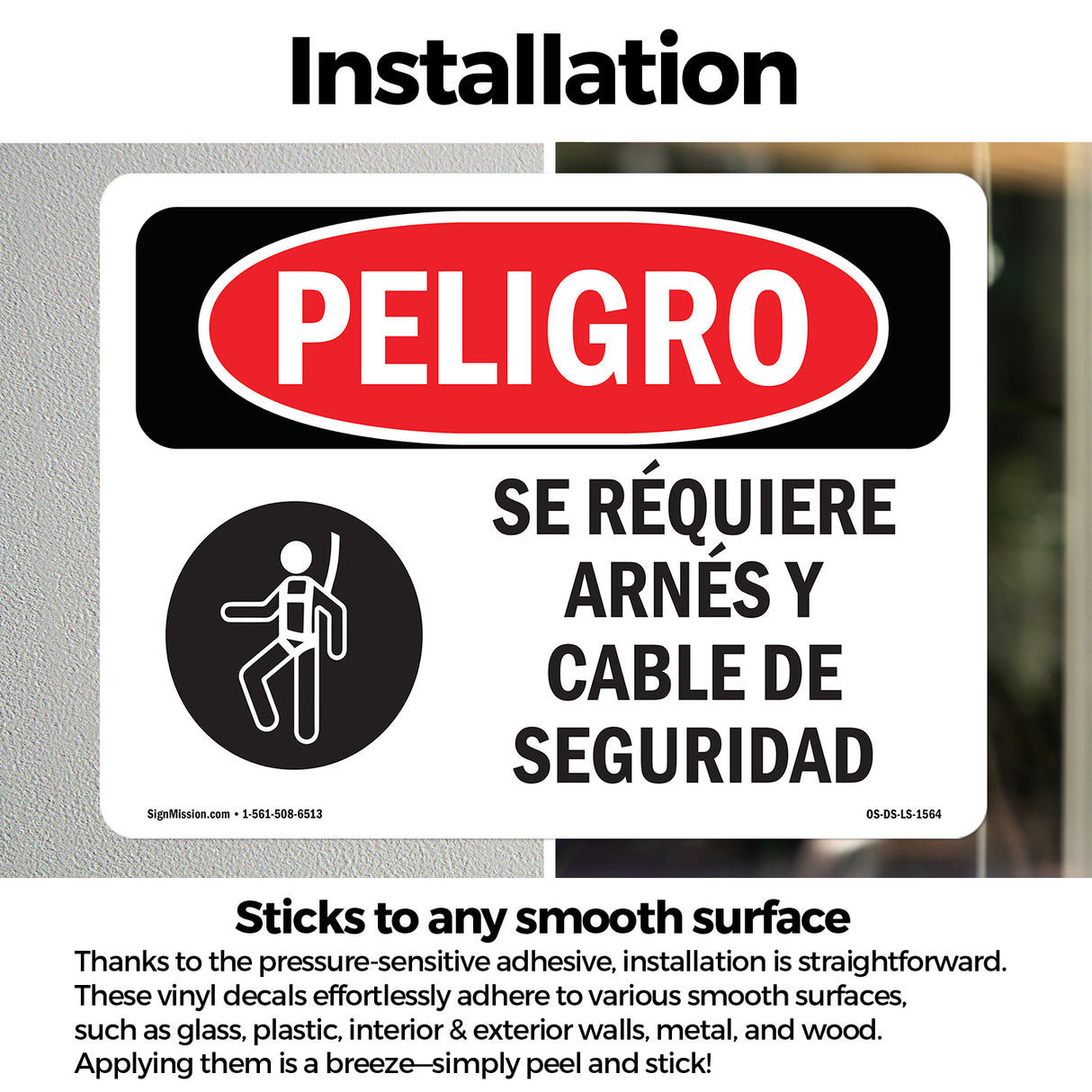 Safety Harness And Lifeline Required