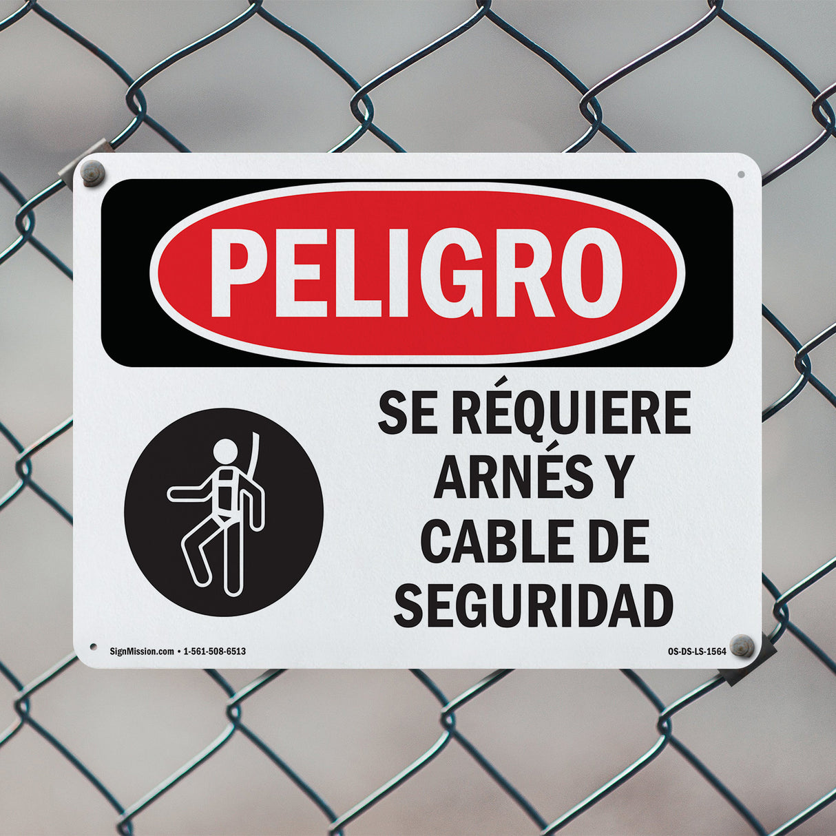 Safety Harness And Lifeline Required