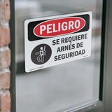 Safety Harness Required