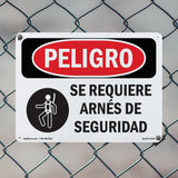 Safety Harness Required