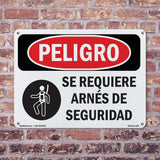 Safety Harness Required