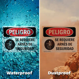 Safety Harness Required