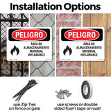 Storage Area Flammable Material