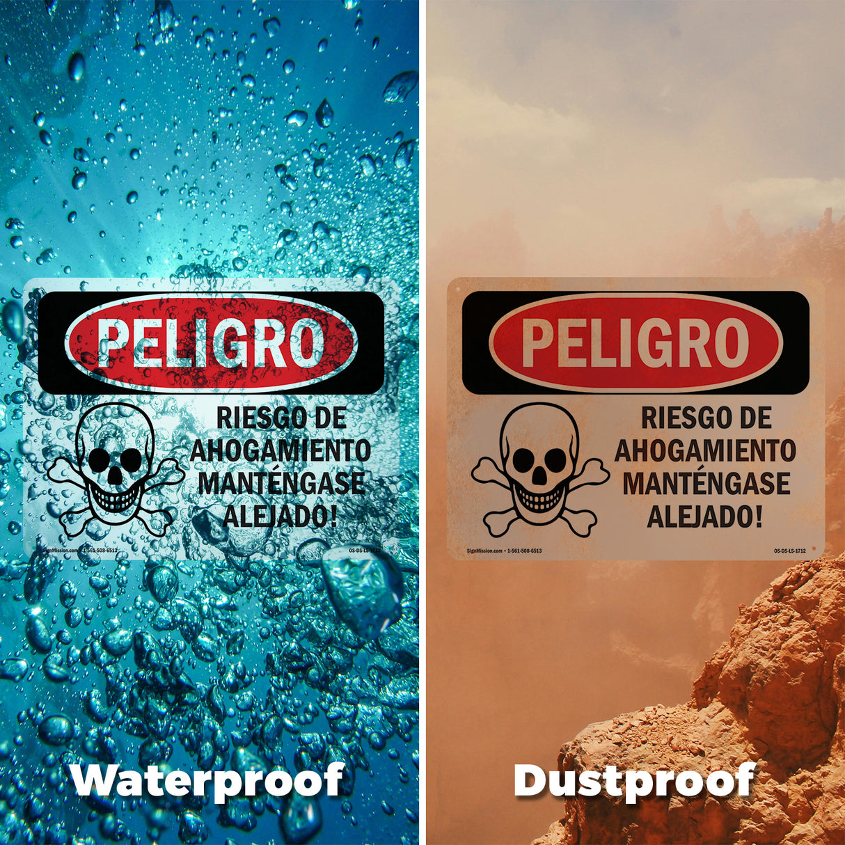 Drowning Danger Keep Out!