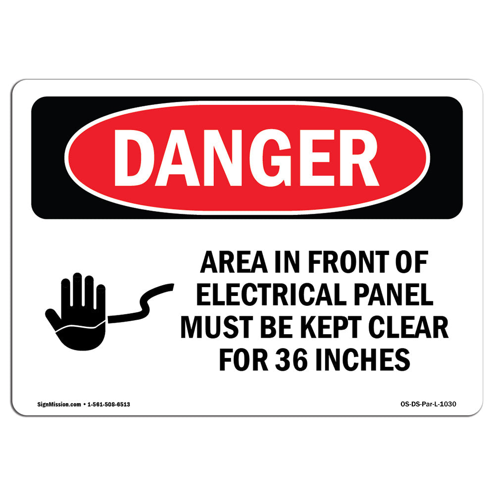 Electrical Panel Keep Clear