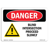 Blind Intersection Proceed Slowly