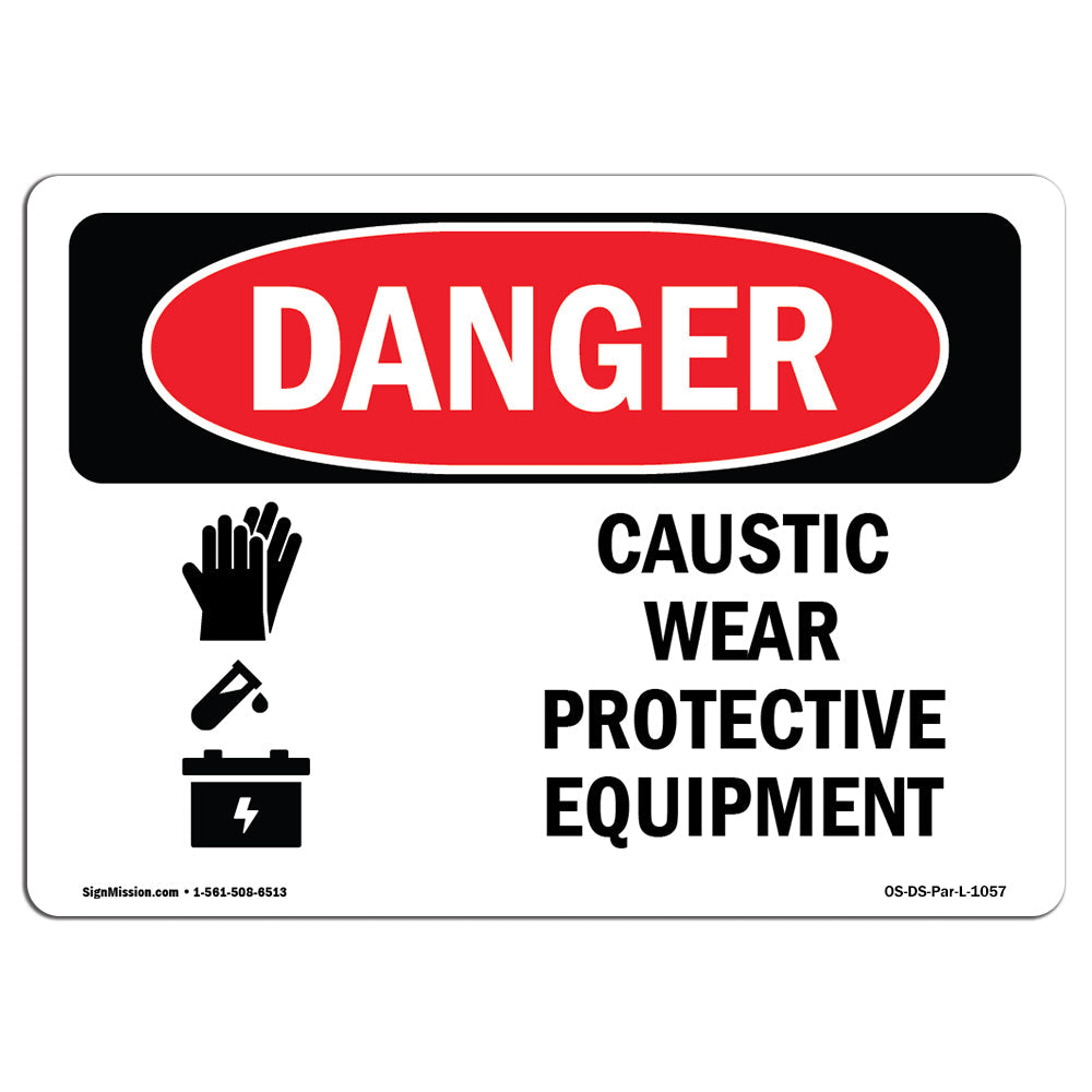 Caustic Wear Protective Equipment