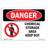 Chemical Storage Area Keep Out