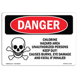 Chlorine Hazard Area