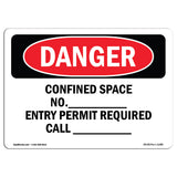Confined Space Permit Required