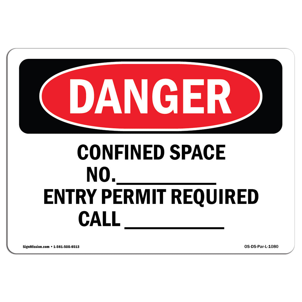 Confined Space Permit Required