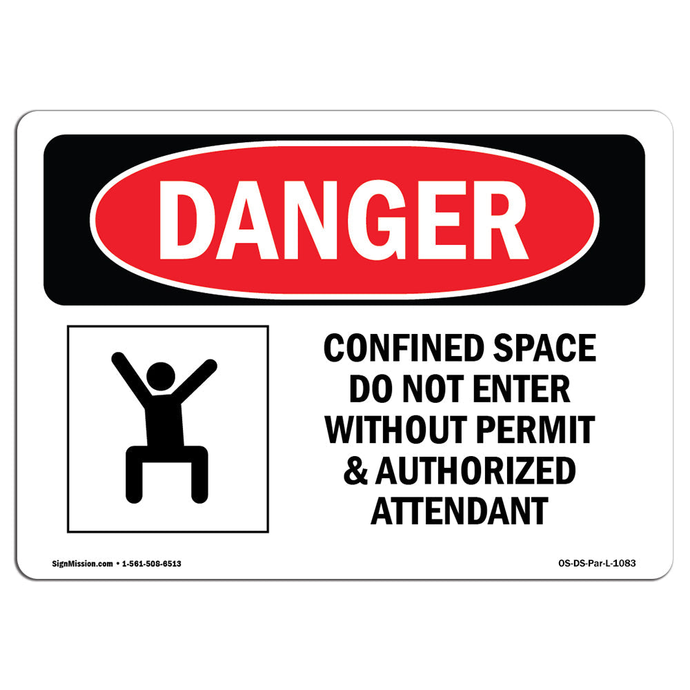 Confined Space Do Not Enter Without Permit