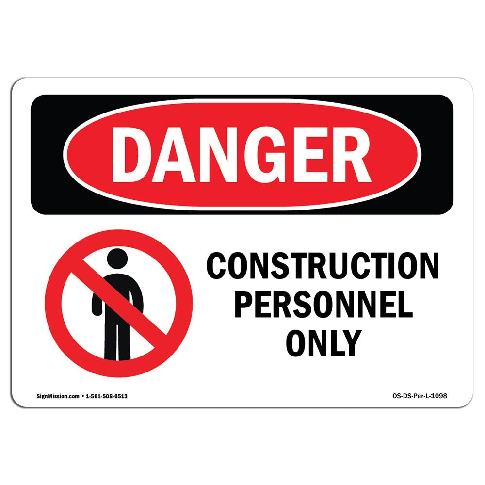 Construction Personnel Only