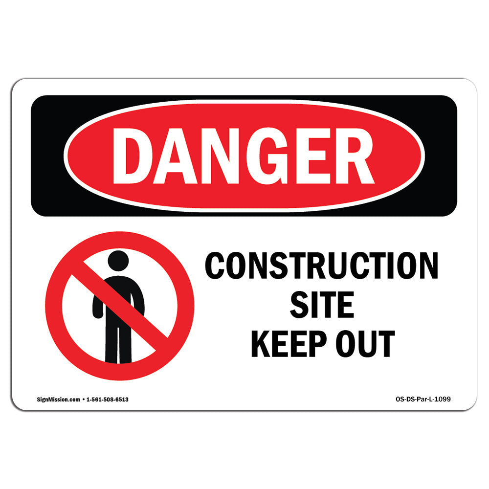 Construction Site Keep Out