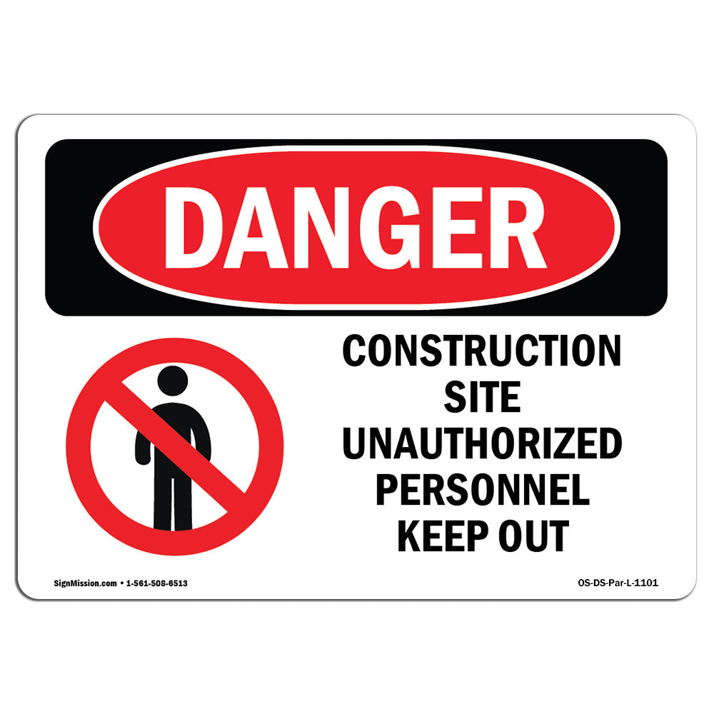 Construction Site Unauthorized