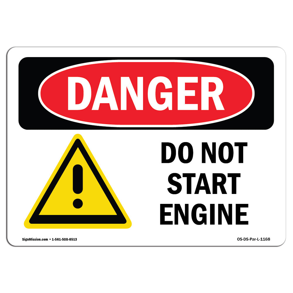 Do Not Start Engine