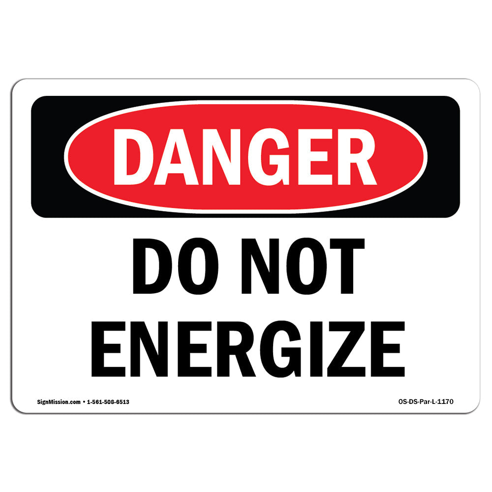 Do Not Energize