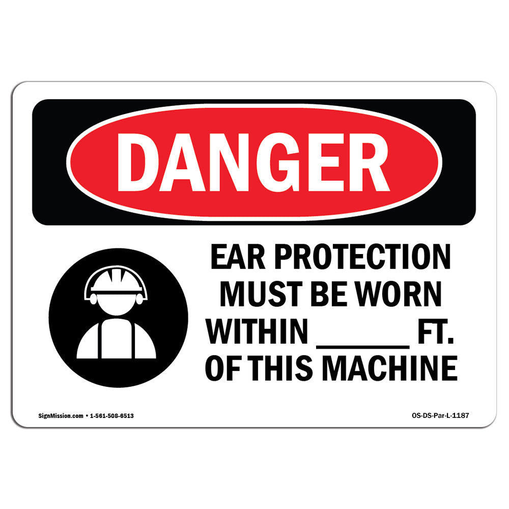 Ear Protection Must Be Worn