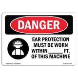 Ear Protection Must Be Worn