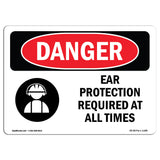 Ear Protection Required At All Times