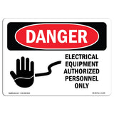 Electrical Equipment Authorized Personnel