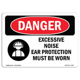 Excessive Noise Ear Protection Must Be Worn