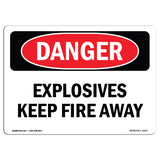 Explosives Keep Fire Away