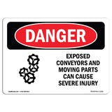Exposed Conveyors And Moving Parts