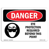 Eye Protection Required Beyond This Point