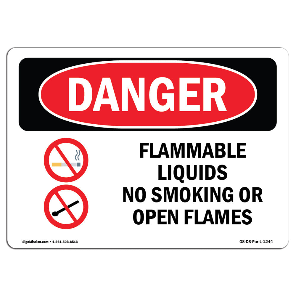 Flammable Liquids No Smoking Or Open Flames