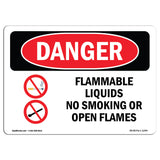 Flammable Liquids No Smoking Or Open Flames