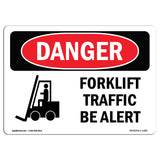 Forklift Traffic Be Alert