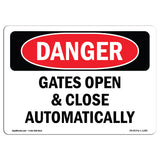 Gates Open And Close Automatically
