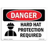 Hard Hat Protection Required