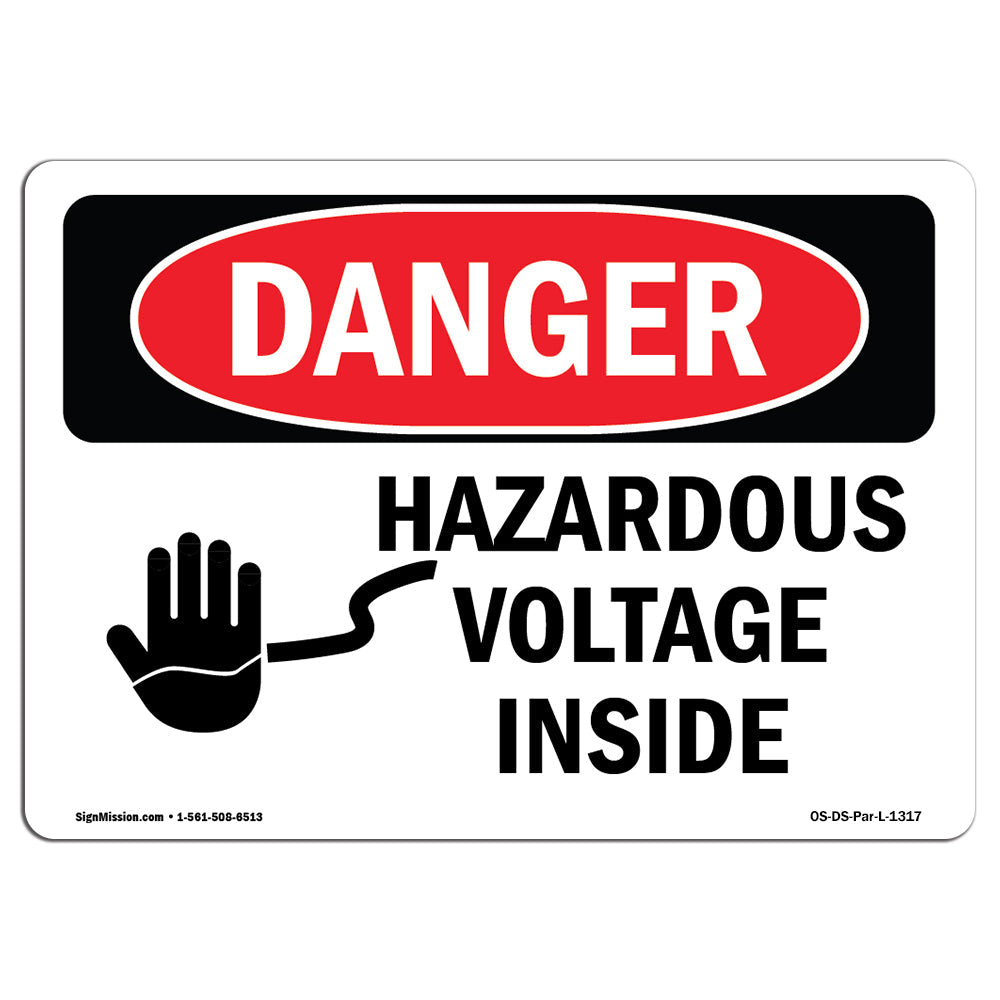 Hazardous Voltage Inside