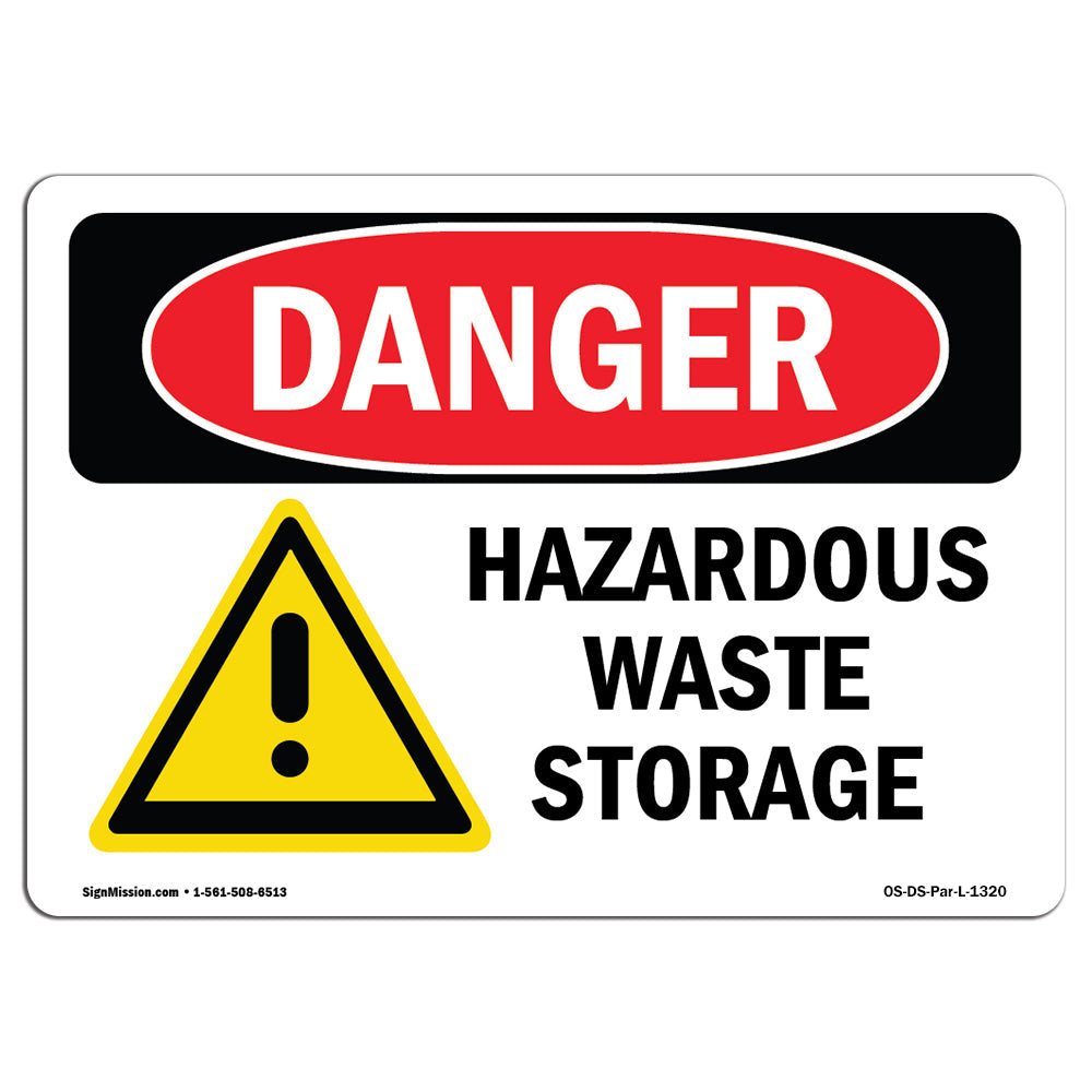 Hazardous Waste Storage