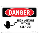 High Voltage Within Keep Out