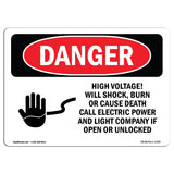 High Voltage Will Shock Burn Cause Death