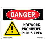 Hot Work Prohibited In This Area