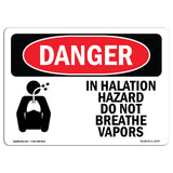 Inhalation Hazard Do Not Breathe Vapors