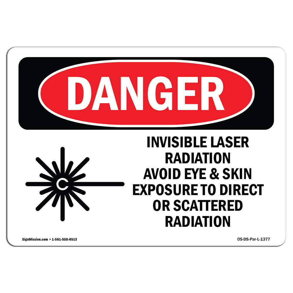 Invisible Laser Radiation Avoid Eye Exposure