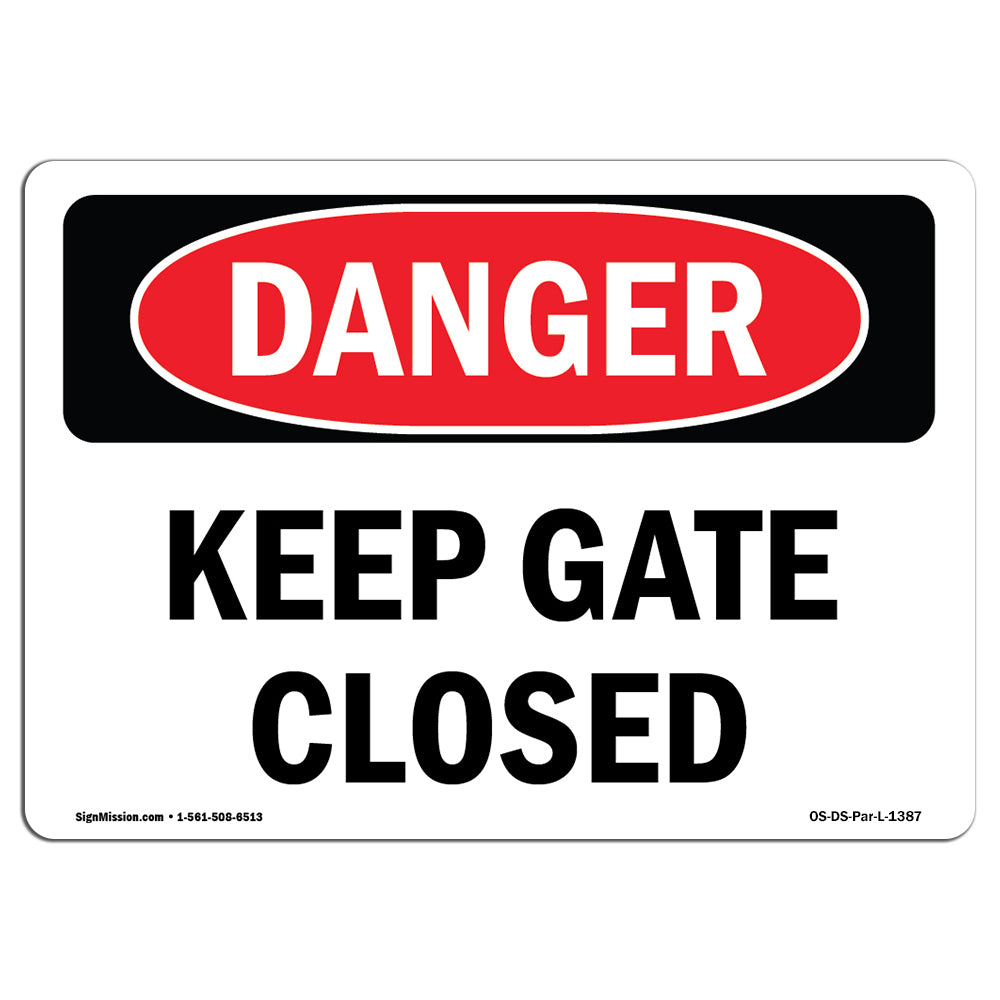 Keep Gate Closed