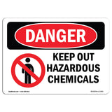 Keep Out Hazardous Chemicals