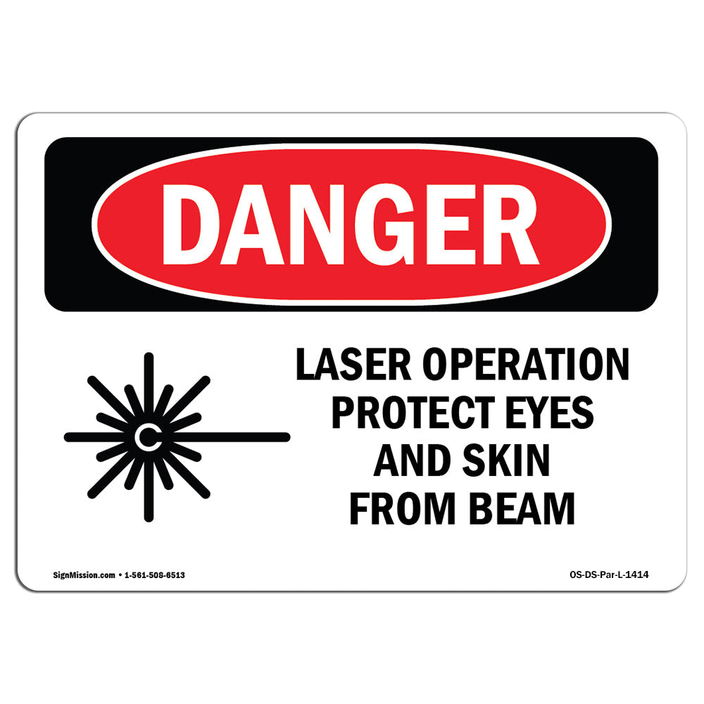 Laser Operation Protect Eyes Skin Beam